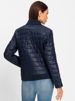 Steppjacke mit Stretch-Einsätzen