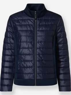 Steppjacke mit Stretch-Einsätzen