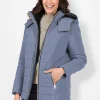 Steppjacke mit Teddy-Fleece innen