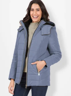 Steppjacke mit Teddy-Fleece innen