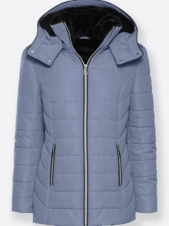 Steppjacke mit Teddy-Fleece innen