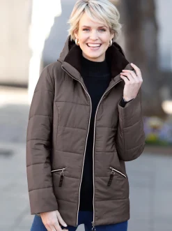 Steppjacke mit Wattierung, wärmend