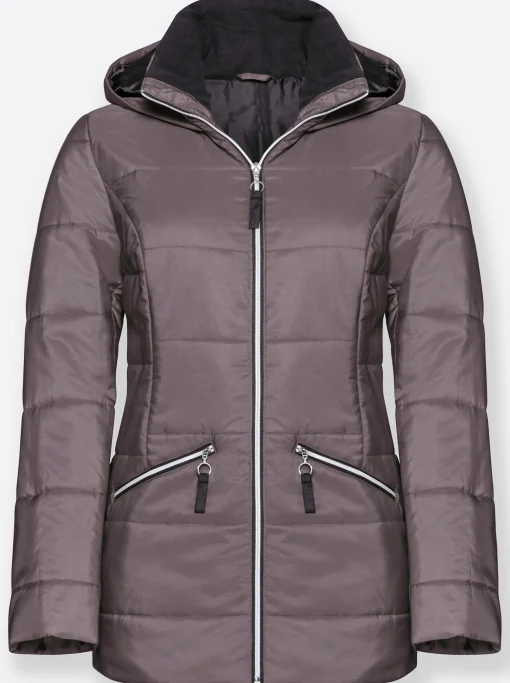 Steppjacke mit Wattierung, wärmend