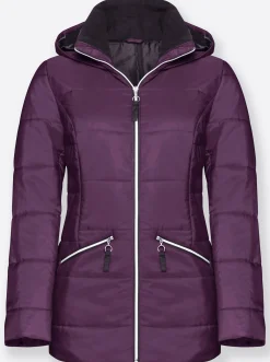 Steppjacke mit Wattierung, wärmend