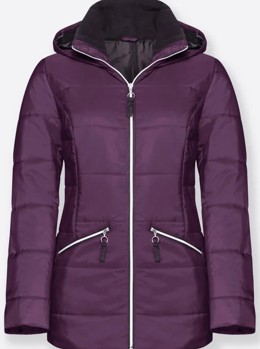 Steppjacke mit Wattierung, wärmend