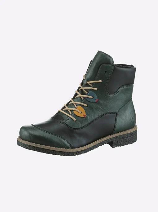 Stiefelette in Used-Optik
