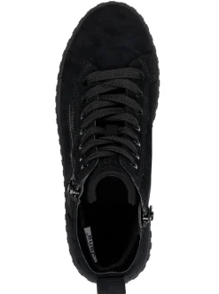 Stiefelette mit Plateausohle