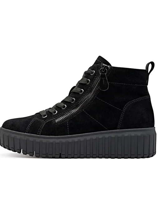 Stiefelette mit Plateausohle