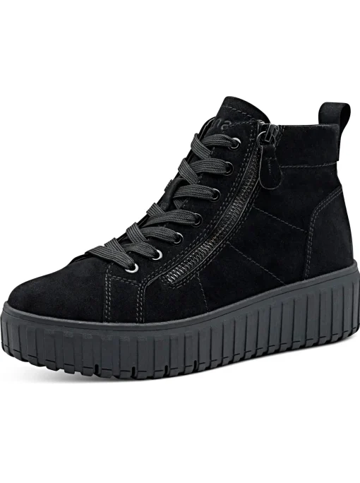 Stiefelette mit Plateausohle
