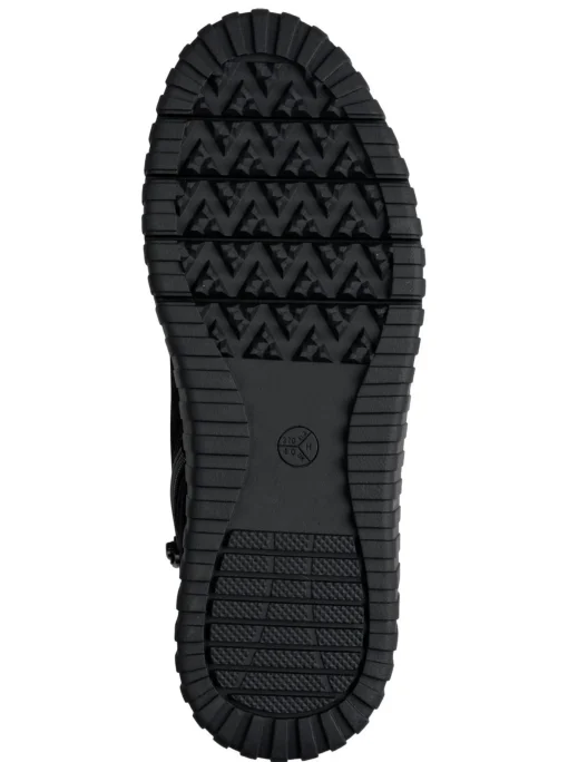 Stiefelette mit Plateausohle