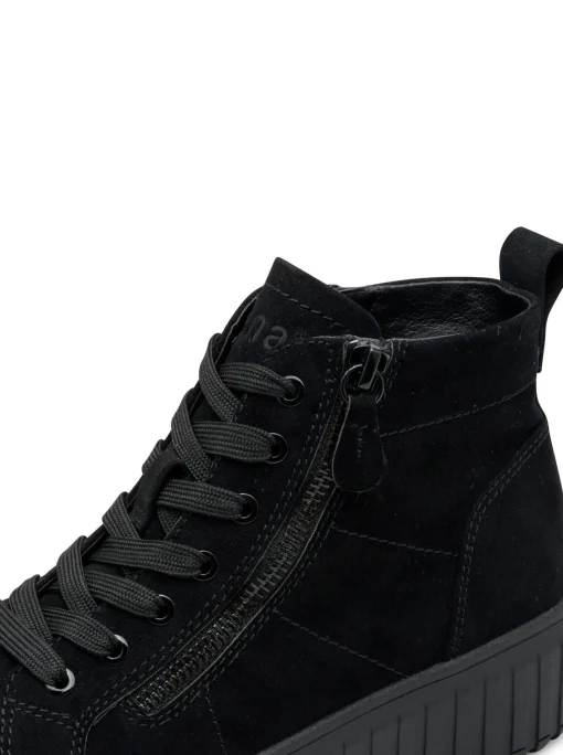 Stiefelette mit Plateausohle