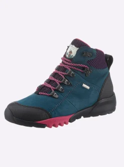 Stiefelette mit profilierter Laufsohle