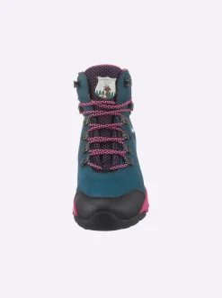 Stiefelette mit profilierter Laufsohle