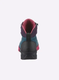 Stiefelette mit profilierter Laufsohle
