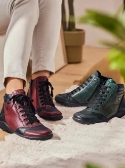 Stiefelette mit Reißverschluss