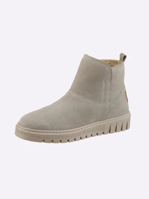 Stiefelette mit seitlichem Reißverschluss