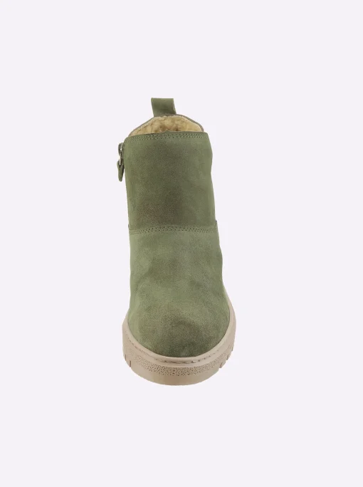 Stiefelette mit seitlichem Reißverschluss