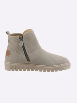 Stiefelette mit seitlichem Reißverschluss