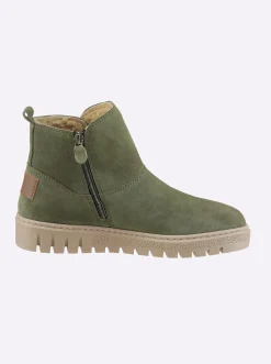 Stiefelette mit seitlichem Reißverschluss