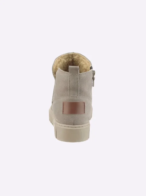 Stiefelette mit seitlichem Reißverschluss