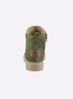 Stiefelette mit seitlichem Reißverschluss