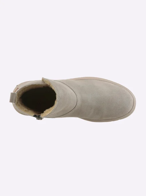 Stiefelette mit seitlichem Reißverschluss