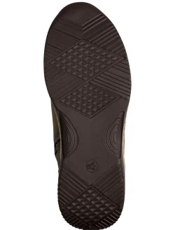 Stiefelette mit Ziernähten
