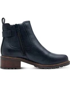 Stiefelette mit Zierriegel