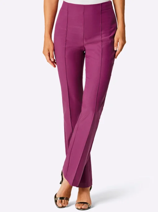 Stoffhose mit weitem Bein, Lyocell-Qualität