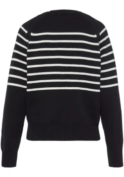 Streifenpullover