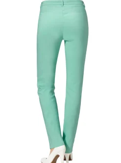 Stretch-Hose mit Zier-Taschen vorne