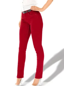 Stretch-Jeans in Röhren-Form