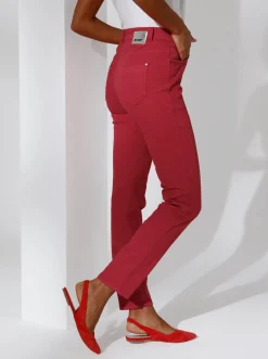 Stretch-Jeans in Röhren-Form