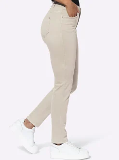 Stretch-Jeans in Röhren-Form