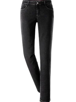 Stretch-Jeans in Röhren-Form