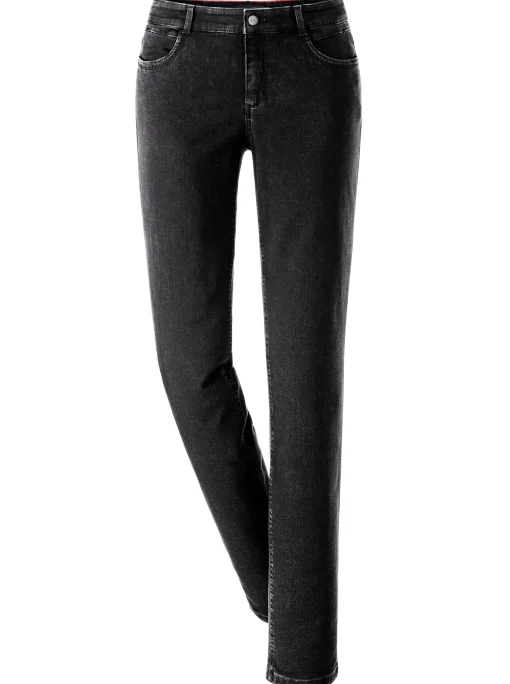 Stretch-Jeans in Röhren-Form
