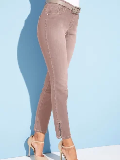 Stretch-Jeans mit Bauch-weg-Effekt
