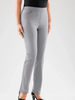 Stretch-Jeans mit Rundum-Dehnbund