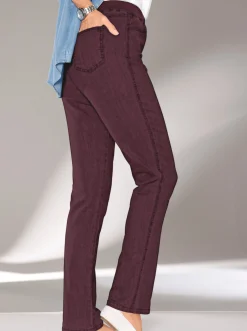 Stretch-Jeans mit Rundum-Dehnbund
