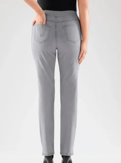 Stretch-Jeans mit Rundum-Dehnbund