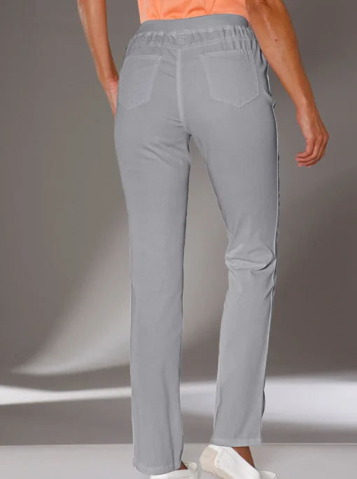Stretch-Jeans mit Rundum-Dehnbund