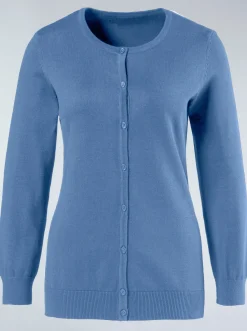 Strickjacke aus reiner Baumwolle