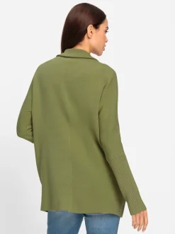 Strickjacke mit Fledermausärmeln