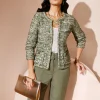 Strickjacke mit Hakenverschluss