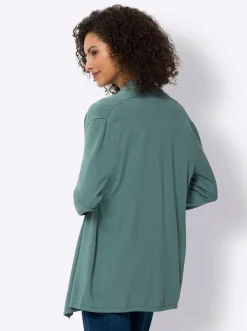 Strickjacke mit Schalkragen
