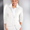 Strickjacke mit 2-Wege-Reißverschluss