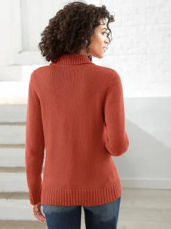 Strickjacke mit 2-Wege-Reißverschluss
