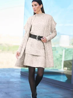 Strickjacke ohne Verschluss