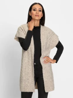 Strickjacke ohne Verschluss
