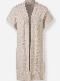 Strickjacke ohne Verschluss
